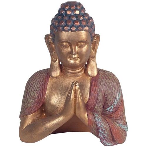 Casa Statuette e figurine Signes Grimalt Pregare Buddha Oro