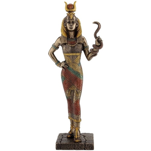 Casa Statuette e figurine Signes Grimalt Hathor-Dea Egizia Oro
