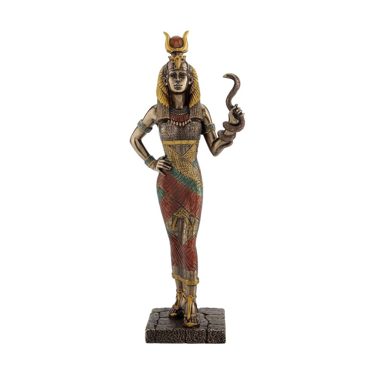 Casa Statuette e figurine Signes Grimalt Hathor-Dea Egizia Oro