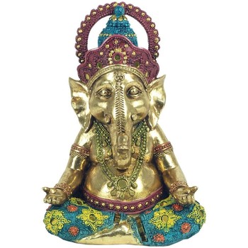 Casa Statuette e figurine Signes Grimalt Figura Di Ganesha Yoga Oro