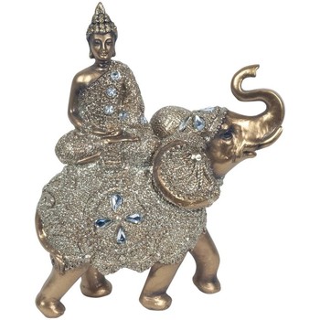 Casa Statuette e figurine Signes Grimalt Buddha Seduto Sull'Elefante Oro