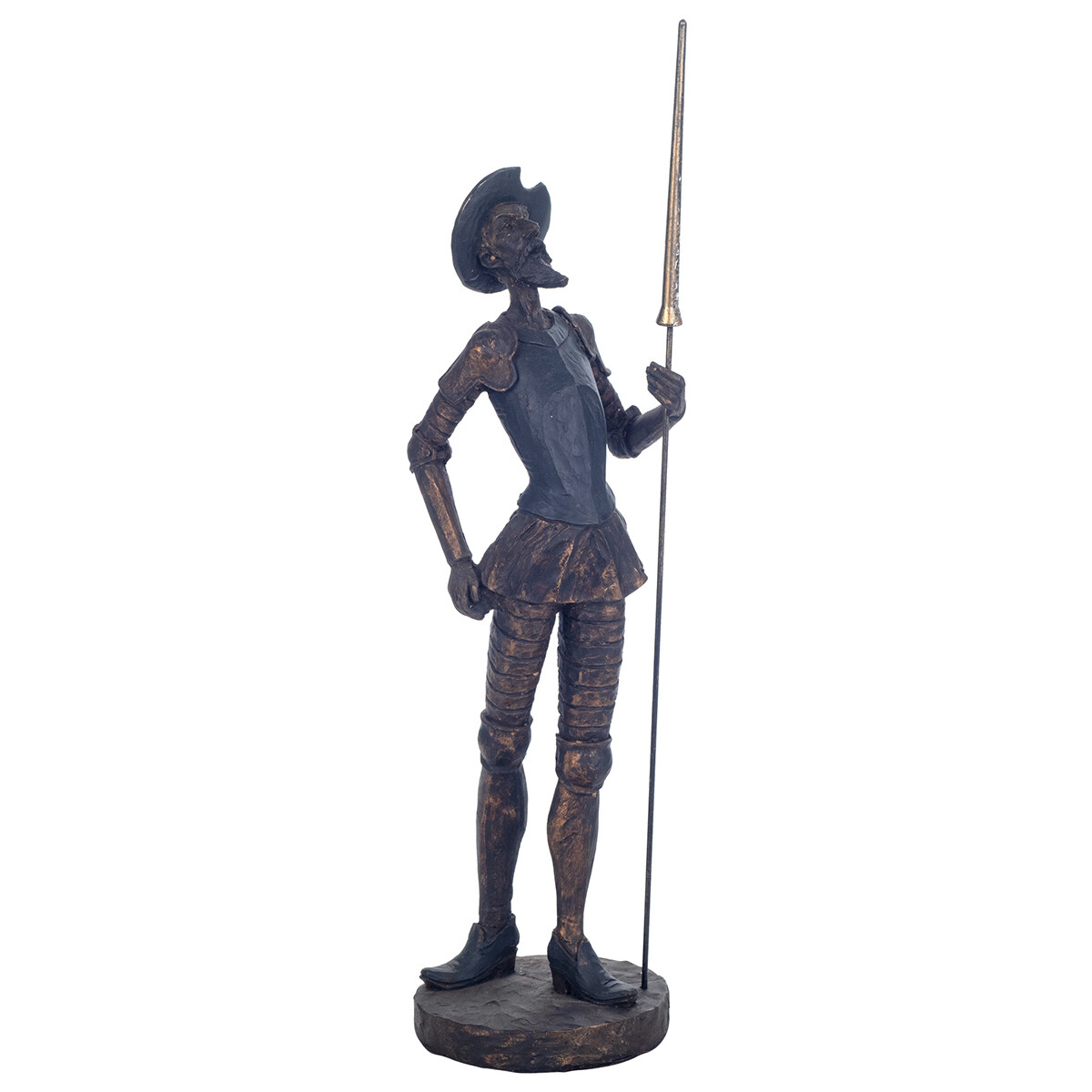 Casa Statuette e figurine Signes Grimalt Don Chisciotte In Piedi Oro