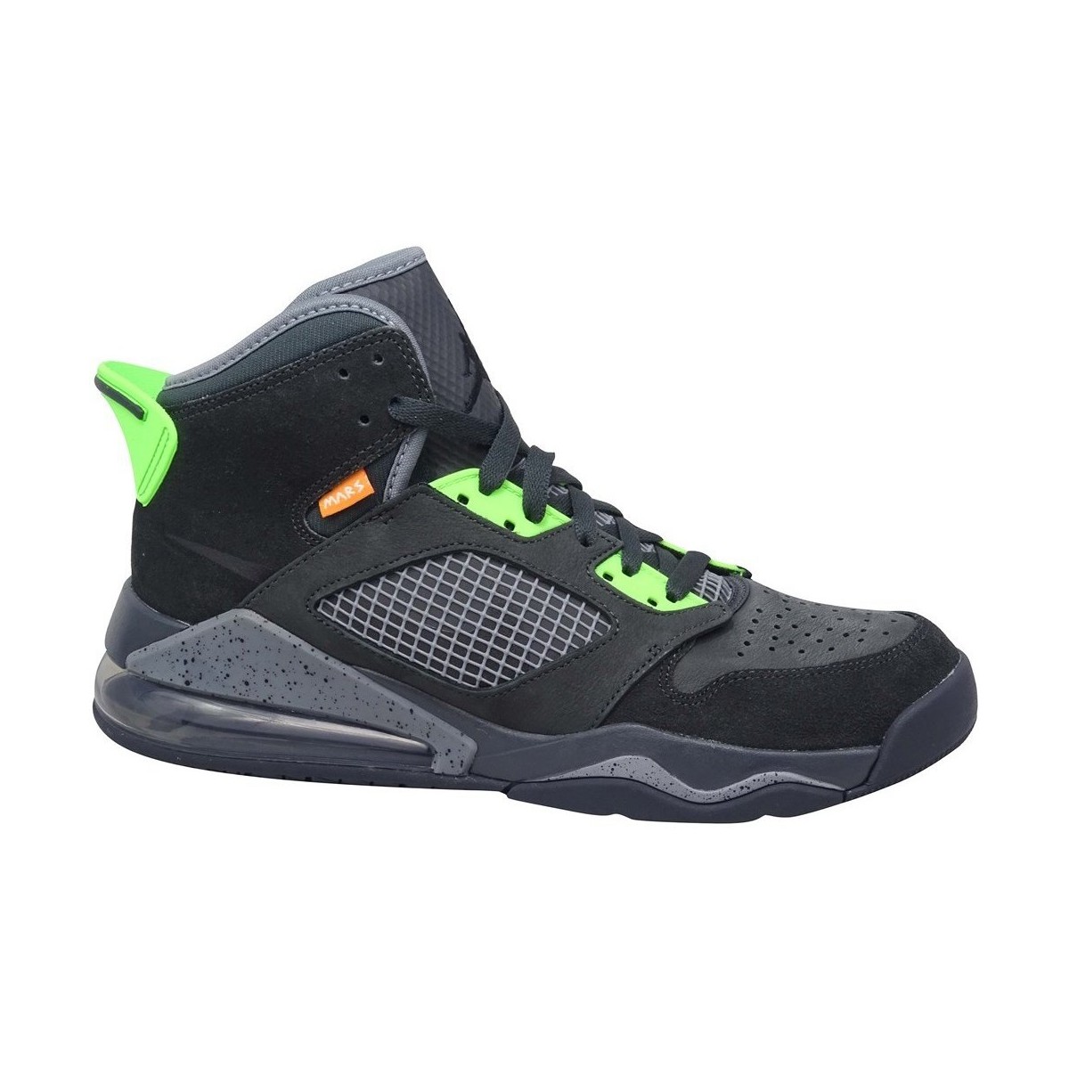Scarpe Uomo Sneakers alte Nike Jordan Mars 270 Grigio, Nero, Verde