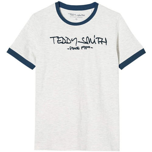 Abbigliamento Bambino T-shirt & Polo Teddy Smith 61002433D Bianco