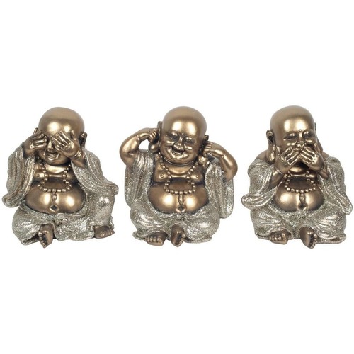 Casa Statuette e figurine Signes Grimalt Buddha D'Oro Set 3 U Oro