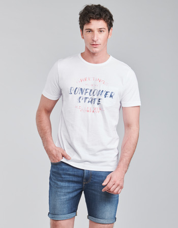 Lee SS POSTER TEE Bianco