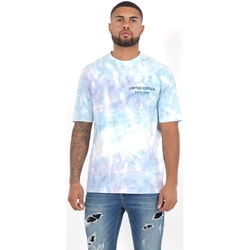 Abbigliamento Uomo T-shirt maniche corte Sixth June T-shirt  Custom Tie Dye Blu