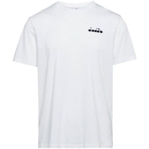 Abbigliamento Uomo T-shirt & Polo Diadora . Bianco