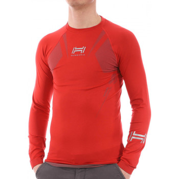 Abbigliamento Uomo T-shirts a maniche lunghe Hungaria H-15TOUYY000 Rosso