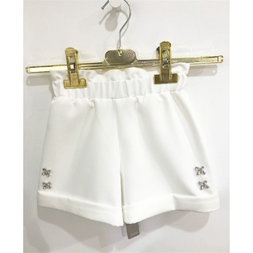 Abbigliamento Bambina Shorts / Bermuda Tiffosi K504 Bianco