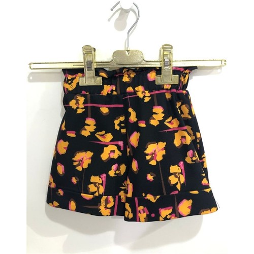 Abbigliamento Bambina Shorts / Bermuda Tiffosi K531 SHORT Bambina GIALLO/FUCSIA Rosa