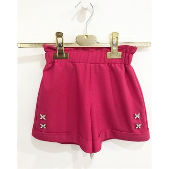 Abbigliamento Bambina Shorts / Bermuda Tiffosi K504 SHORT Bambina Fucsia Rosa
