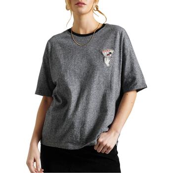 Abbigliamento Donna T-shirt & Polo Superdry  Grigio
