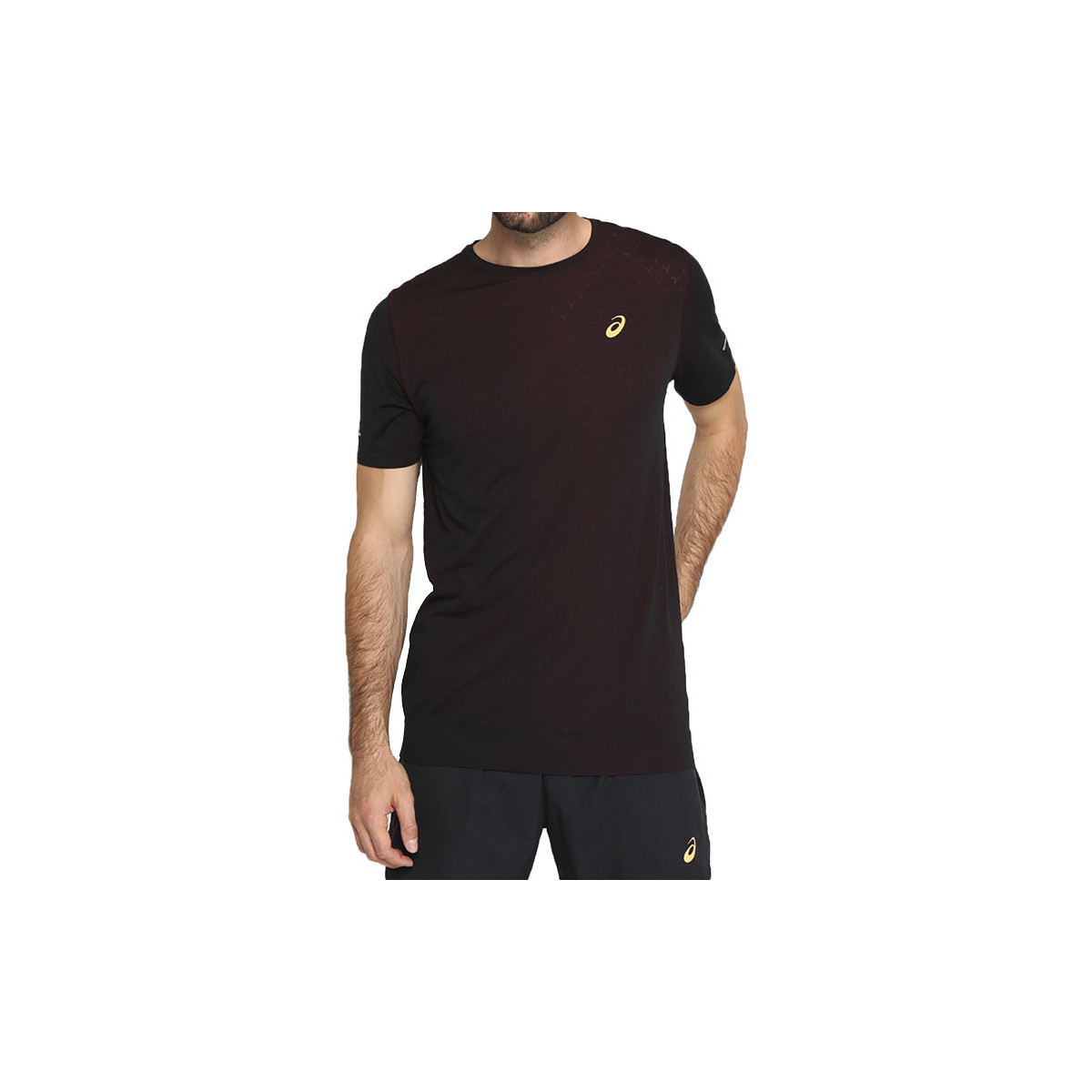Abbigliamento Uomo T-shirt maniche corte Asics Gel-Cool SS Top Tee Nero