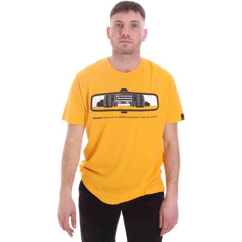 Abbigliamento Uomo T-shirt maniche corte Caterpillar 35CC2510234 Giallo