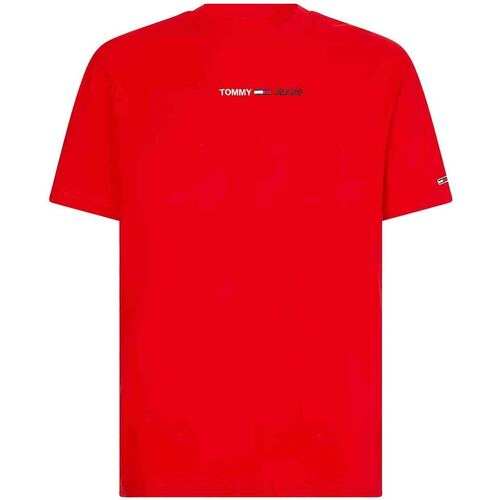 Abbigliamento Uomo T-shirt & Polo Tommy Jeans DM0DM10219 Rosso