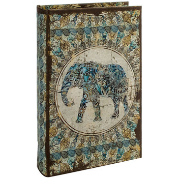Casa Cestini / scatole e cestini Signes Grimalt Scatola Del Libro Dell'Elefante Blu