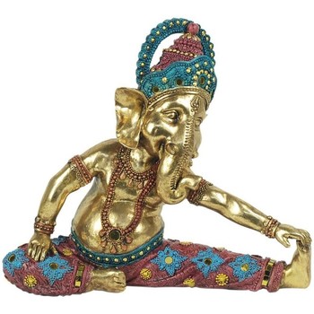 Casa Statuette e figurine Signes Grimalt Figura Di Ganesha Yoga Oro