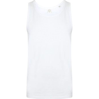 Abbigliamento Uomo Top / T-shirt senza maniche Skinni Fit SF123 Bianco