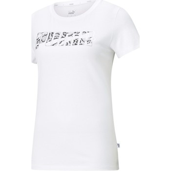 Abbigliamento Donna T-shirt maniche corte Puma 585736 Bianco