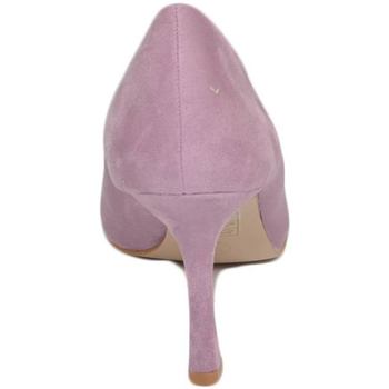 Scarpe Donna Décolleté Malu Shoes Decollete' donna a punta quadrata glicine viola pastello tacco Viola