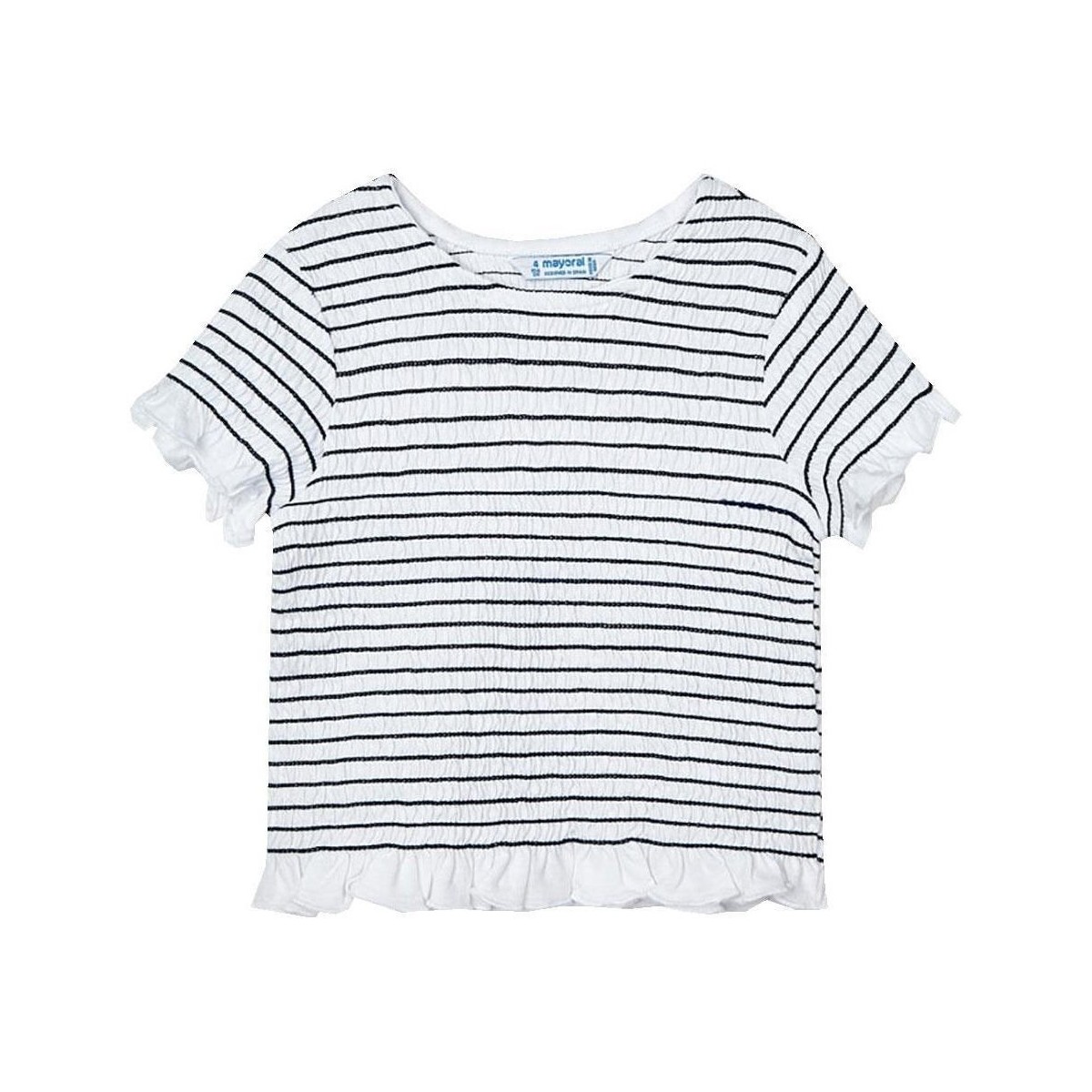 Abbigliamento Bambina T-shirt & Polo Mayoral  Nero