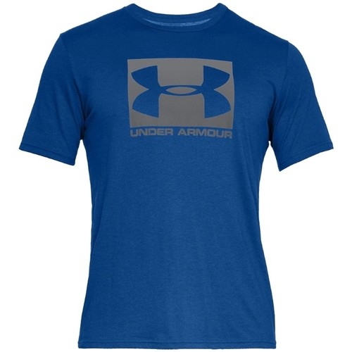 Abbigliamento Uomo T-shirt maniche corte Under Armour Boxed Sportstyle SS Tee Blu