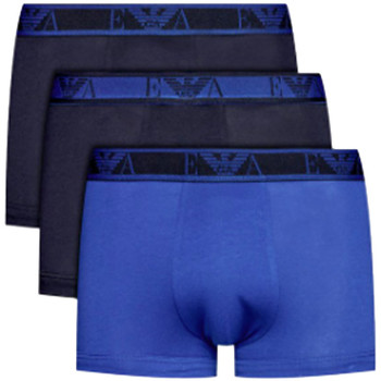 Biancheria Intima Uomo Boxer Emporio Armani Pack x3 unlimited logo Blu