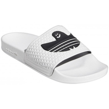 Scarpe Uomo Sandali adidas Originals Shmoofoil slide Bianco