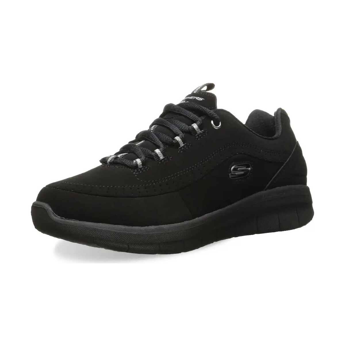 Scarpe Donna Sneakers Skechers Synergy 2.0 Side Step Nero