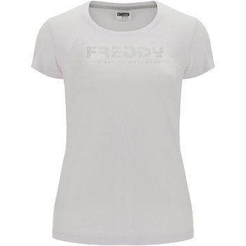Abbigliamento Donna T-shirt maniche corte Freddy S1WBCT1 Nero