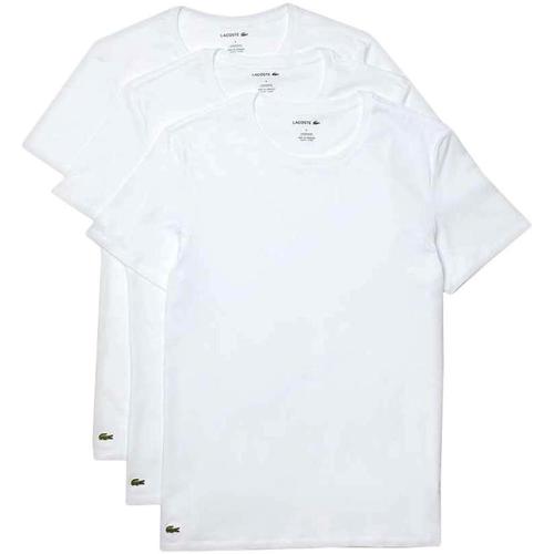 Abbigliamento T-shirt maniche corte Lacoste  Bianco