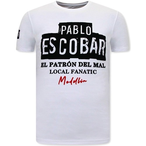 Abbigliamento Uomo T-shirt maniche corte Local Fanatic 119090575 Bianco