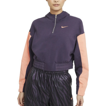 Abbigliamento Donna Felpe Nike Icon Clash Viola