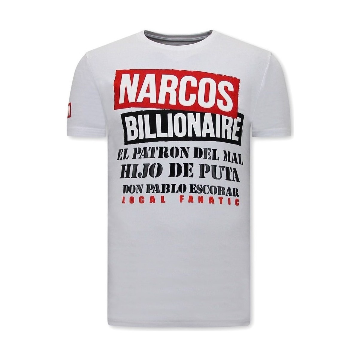 Abbigliamento Uomo T-shirt maniche corte Local Fanatic 119087101 Bianco