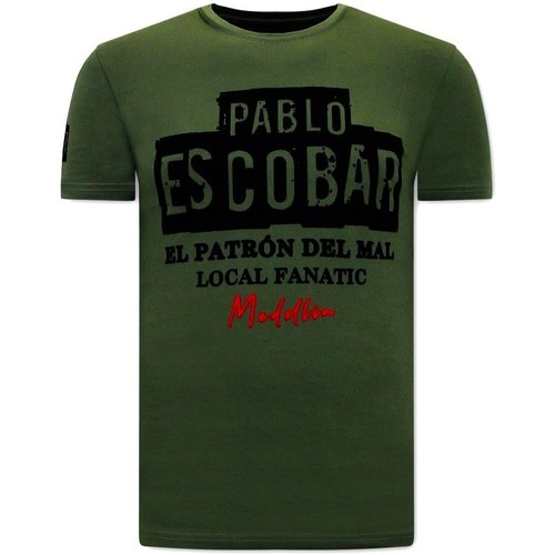 Abbigliamento Uomo T-shirt maniche corte Local Fanatic 119090667 Verde