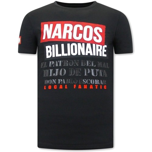 Abbigliamento Uomo T-shirt maniche corte Local Fanatic 119087227 Nero