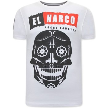 Abbigliamento Uomo T-shirt maniche corte Local Fanatic 119085821 Bianco