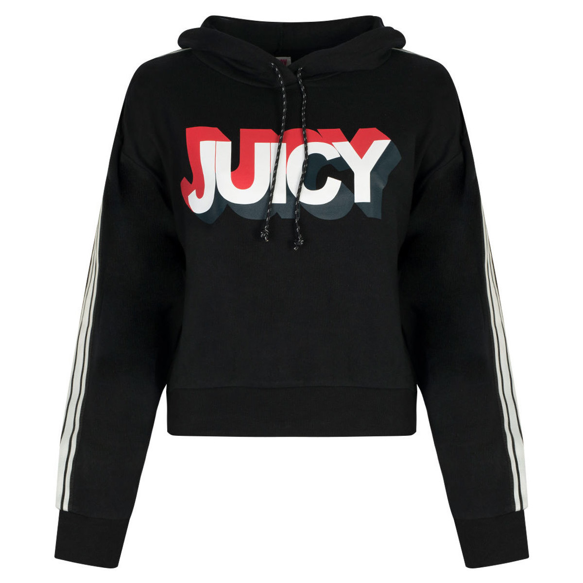 Abbigliamento Donna Felpe Juicy Couture JWTKT179637 | Hooded Pullover Nero