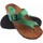 Scarpe Donna Multisport Interbios INTER BIOS 7119 sandalo da donna verde Verde