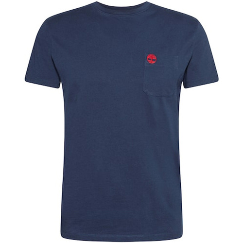 Abbigliamento Uomo T-shirt maniche corte Timberland TB0A2CQY-433 Blu