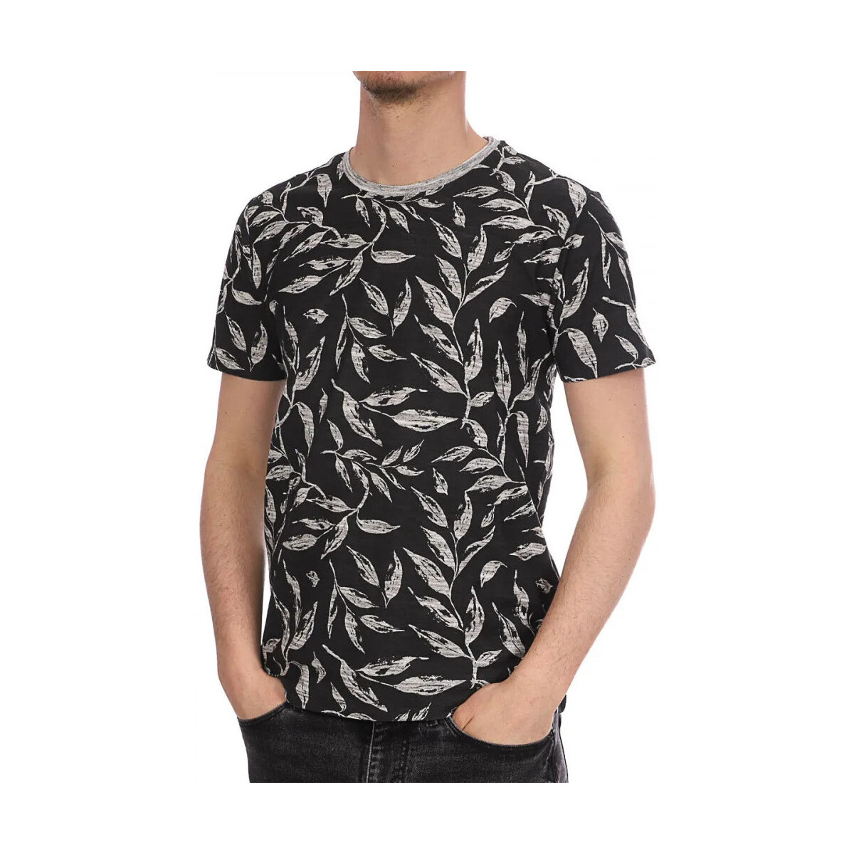 Abbigliamento Uomo T-shirt & Polo Teddy Smith 11015267D Nero