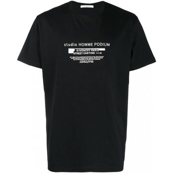 Abbigliamento Uomo T-shirt maniche corte Givenchy maniche corte BM70SC3002 - Uomo Nero