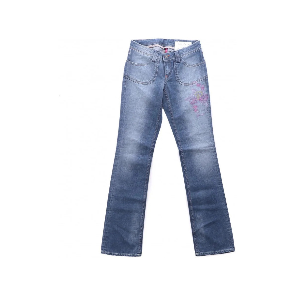 Abbigliamento Donna Jeans slim Teddy Smith 30100634DL33 Blu