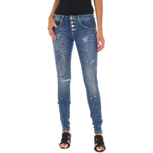 Abbigliamento Donna Jeans Met 10DBF0760-D1061 Blu