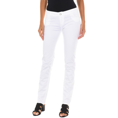 Abbigliamento Donna Pantaloni Met 70DB50254-R295-0001 Bianco