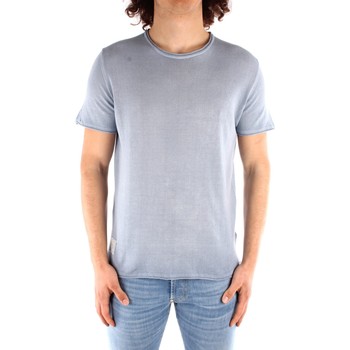 Abbigliamento Uomo T-shirt maniche corte Blauer 21SBLUM01319 Blu