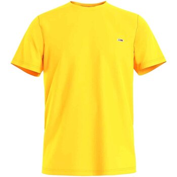 Abbigliamento Uomo T-shirt & Polo Tommy Jeans DM0DM10101 Giallo