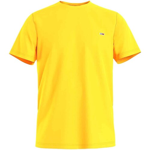 Abbigliamento Uomo T-shirt & Polo Tommy Jeans DM0DM10101 Giallo