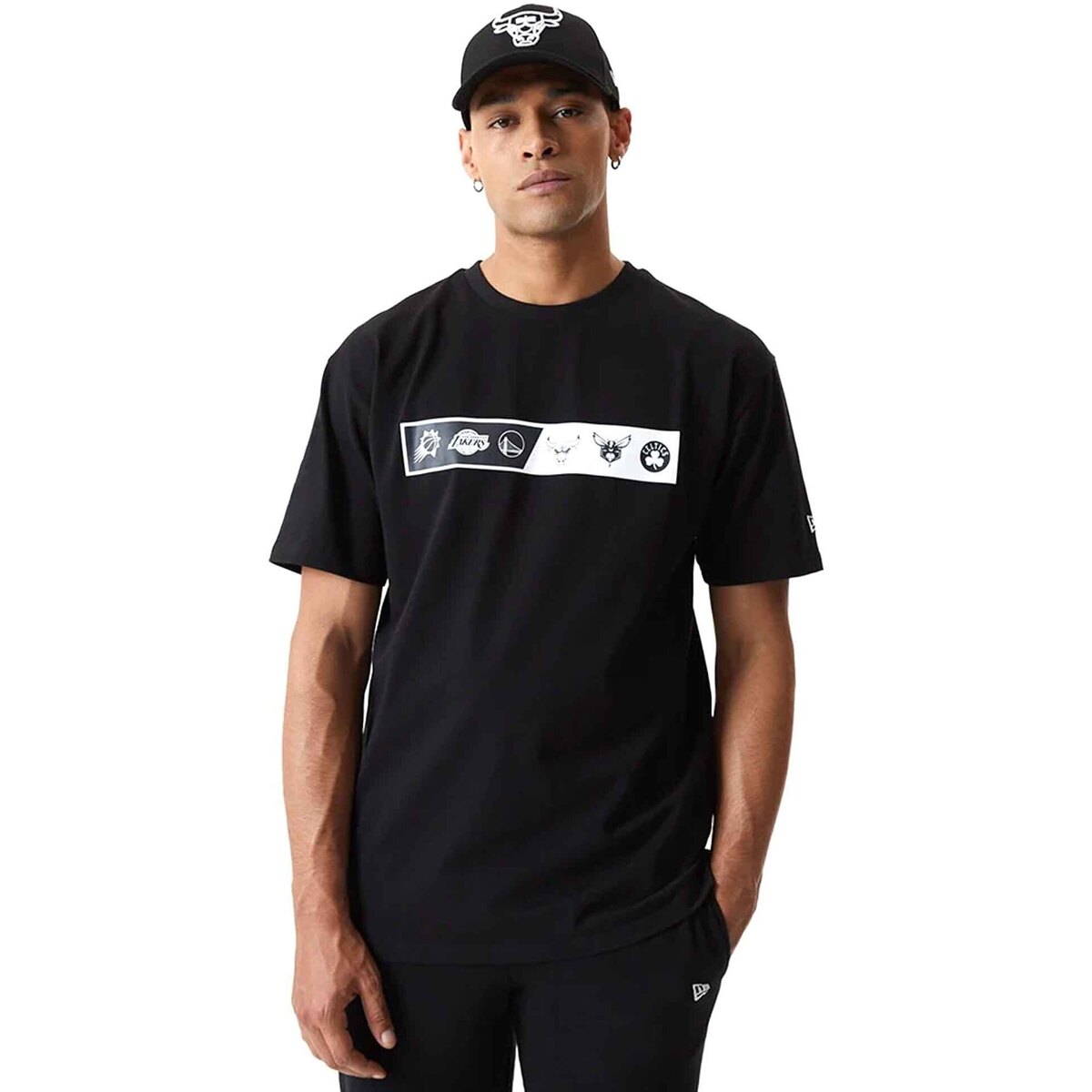 Abbigliamento Uomo T-shirt & Polo New-Era 12553333 Nero